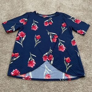 AGNES & DORA Floral Top, Size S